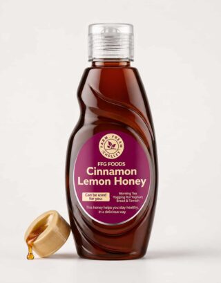 Cinnamon Lemon Honey in a bottle by FFG Foods