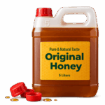 Original Natural Honey (5 Liters and 2.5 Liters)– 100% Pure & Unrefined Value Pack